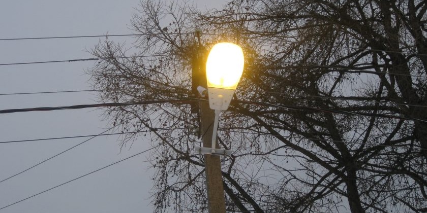 Наружное освещение в Жуковском чинят по предписанию Госадмтехнадзора