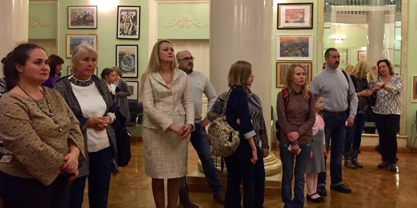 В Жуковском открылась выставка-конкурс юных художников Подмосковья