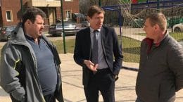 У спортивной площадки во дворе ЖК "Дом 1" на улице Лацкова появится резиновое покрытие