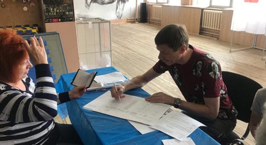 Игорь Марков принял участие в праймериз "Единой России" в Жуковском