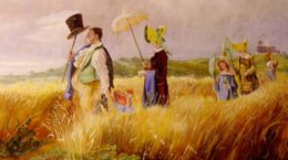 В галерее «5 Дом» в Жуковском открылась выставка картин в стиле бидермейера