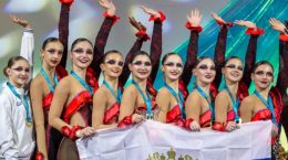 Юные гимнастки из Жуковского завоевали 1 и 2 места на 3-ем этапе Кубка мира в Таллине