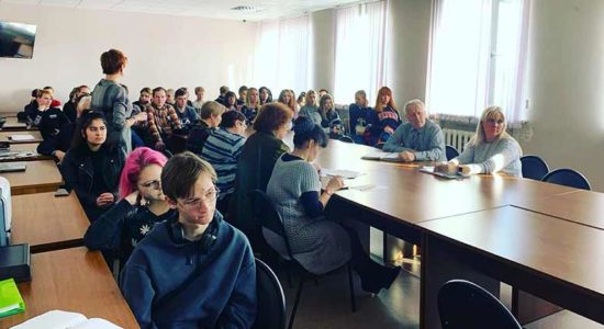 Студентам и преподавателям Жуковского техникума рассказали о налоге для самозанятых