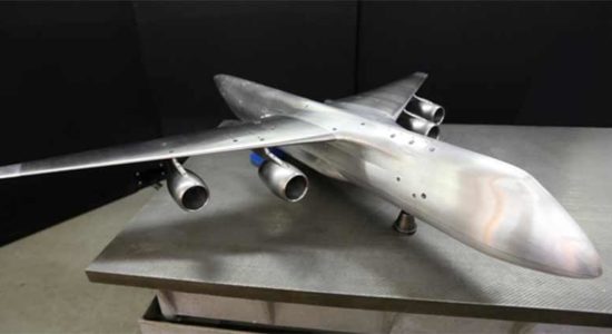 В Жуковском изготовлена аэродинамическая модель большегрузного транспортного самолета «Слон»