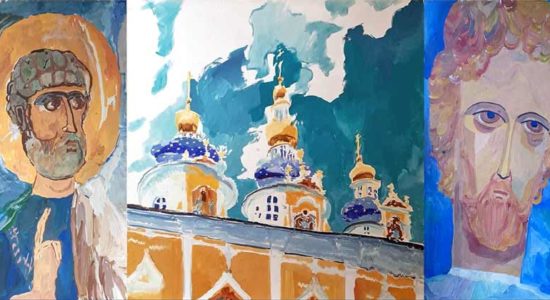 В Жуковском открылась выставка картин под названием "Будьте, как дети"