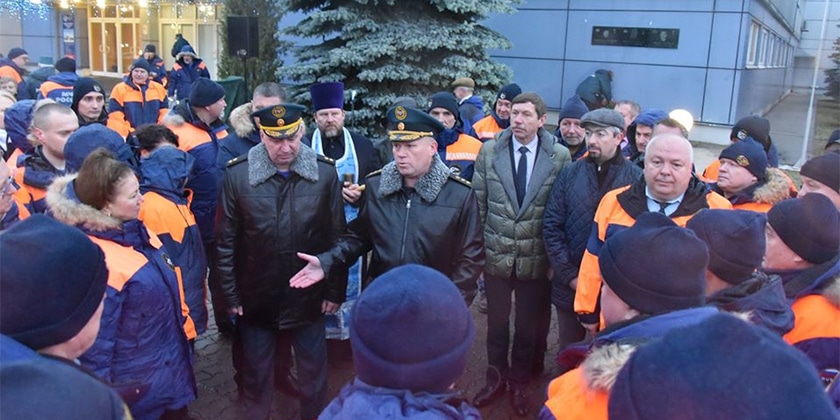 В Жуковском состоялось открытие мемориальных досок погибшим спасателям МЧС России