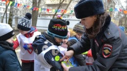 В Жуковском госавтоинспекторы провели квест-игру в детском саду № 14