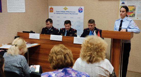 Госавтоинспекторы в Жуковском рассказали об аварийности на дорогах города