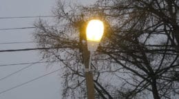 Наружное освещение в Жуковском предпочитают чинить по предписанию Госадмтехнадзора