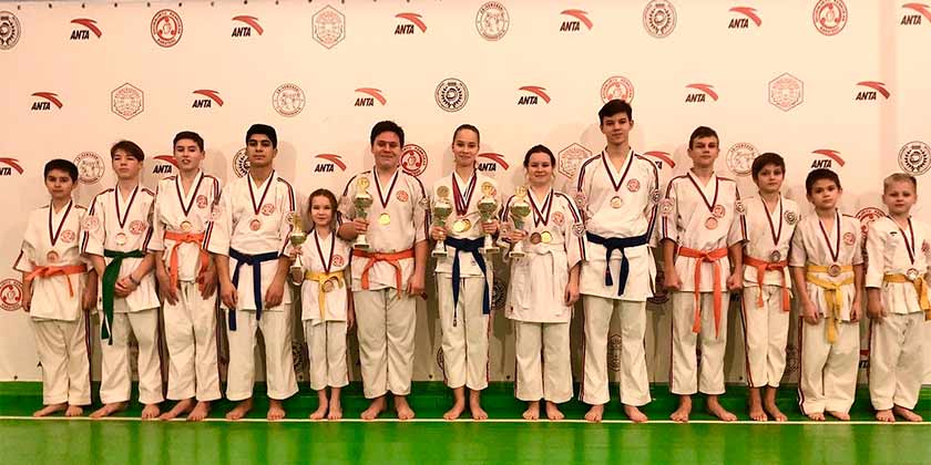 Жуковские каратисты блестяще выступили на Кубке Федерации в Ногинске