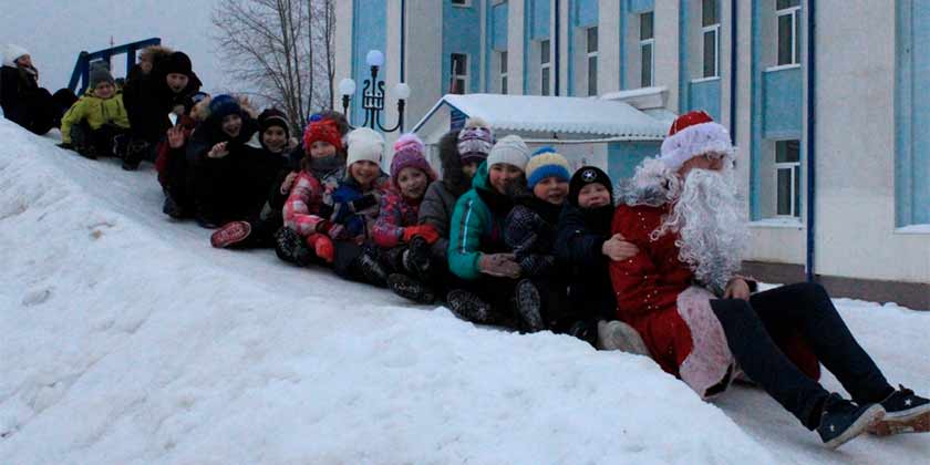 Жуковских школьников пригласили принять участие в флешмоб «Безопасная горка»