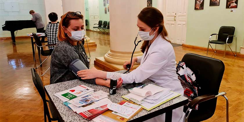 В Жуковском стартовал медицинский осмотр работников муниципальных учреждений города