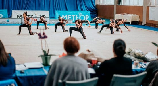 В детско-юношеской школе "Метеор" состоялся городской турнир по художественной гимнастике