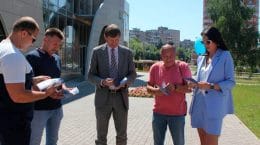 Жители города обсудили вопросы благоустройства дворовых территорий