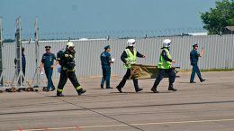 учения по ликвидации ЧС на объектах МАКСа