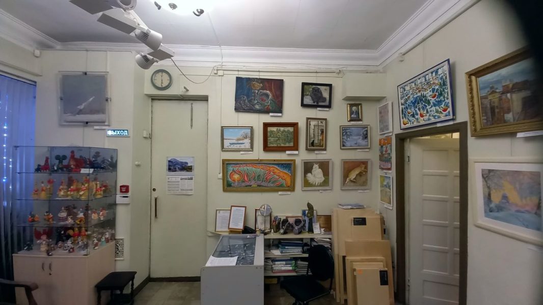 Новогодняя выставка в галерее «5 Дом» Новогодняя выставка