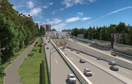 Строительство тоннеля на ул. Туполева в Жуковском завершится в декабре 2022 г тоннель