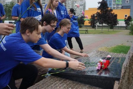 Жуковские Молодогвардейцы отметили день ВВС России ввс